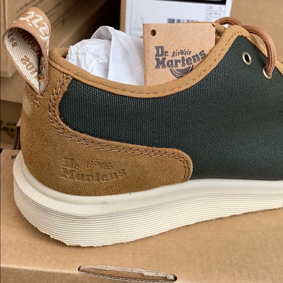 🆕Dr. Martens Leverton Canvas + Suede Slip NWT - Picture 7 of 10